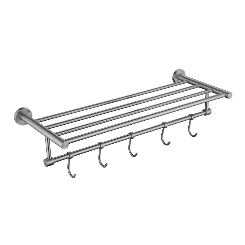 El Bathroom Pendant 304 Stainless Steel Bath Towel Holder Bright Chrome Plated Towel Bar Toilet Brush Soap Dispenser - Image 4